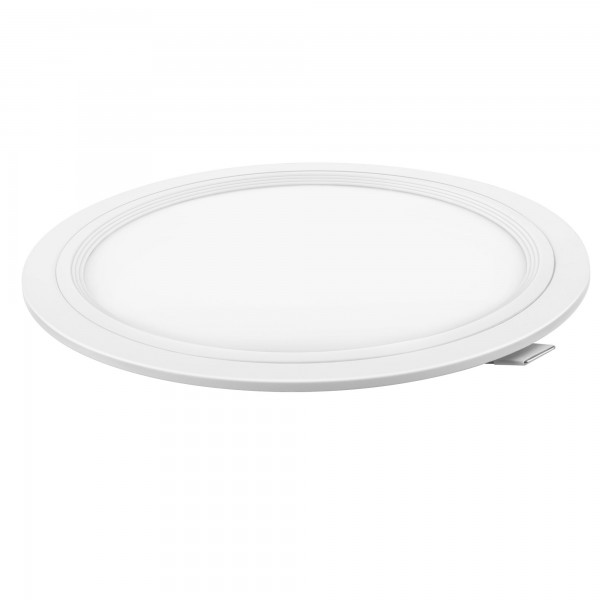 Downlight led corte 190mm.blanco 18w.cal