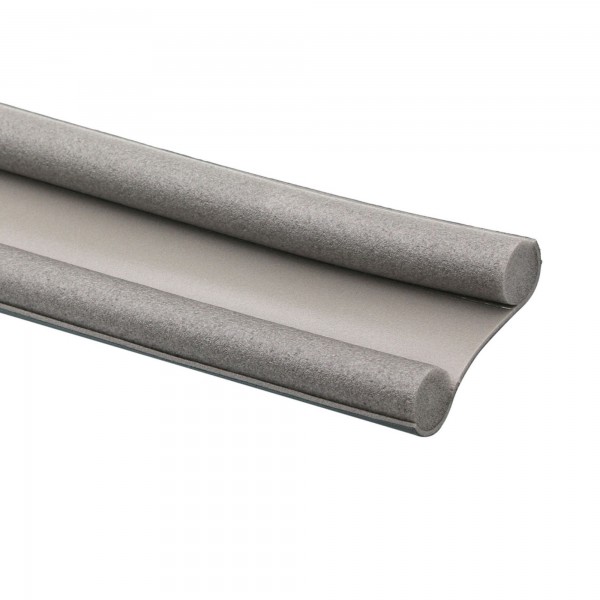 Burlete espuma bajo puerta 1m.x25mm.gris