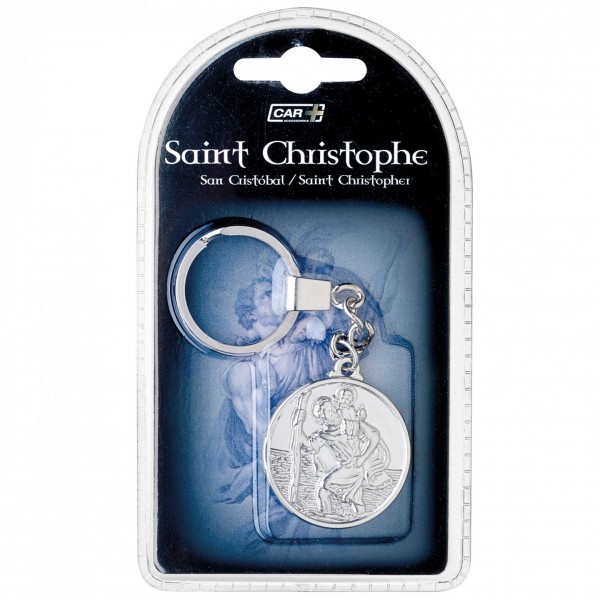 Llavero ¨San Cristobal¨ Redondo.Dia.35x3,5mm