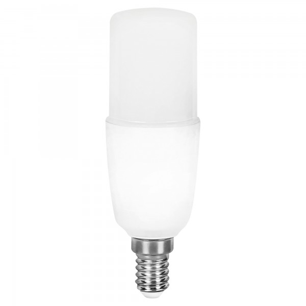 Bomb.led tubular t37 e14 10w.calida (caja de 10 unidades)