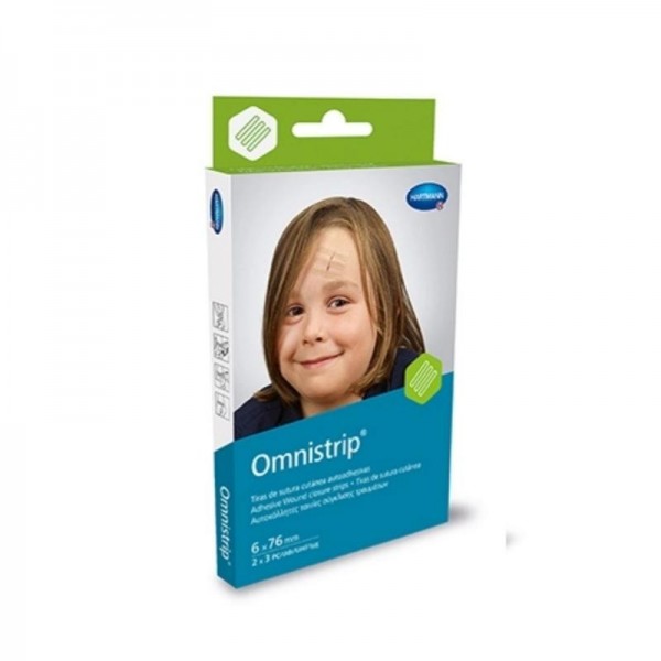 Omnistrip Tiras de Sutura 6x38 mm 12 Uds Hartman
