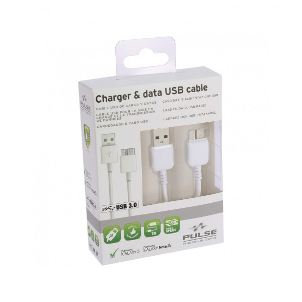 Cable USB 3.0 Lightning con Carga Rápida de 5 Gbps Compatible con Samsung y Discos duros Externos