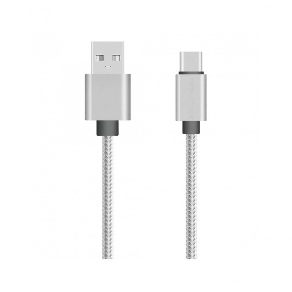 Cable Nylon USB C 2.0 Lightning con Carga Rápida y Transferencia de Datos