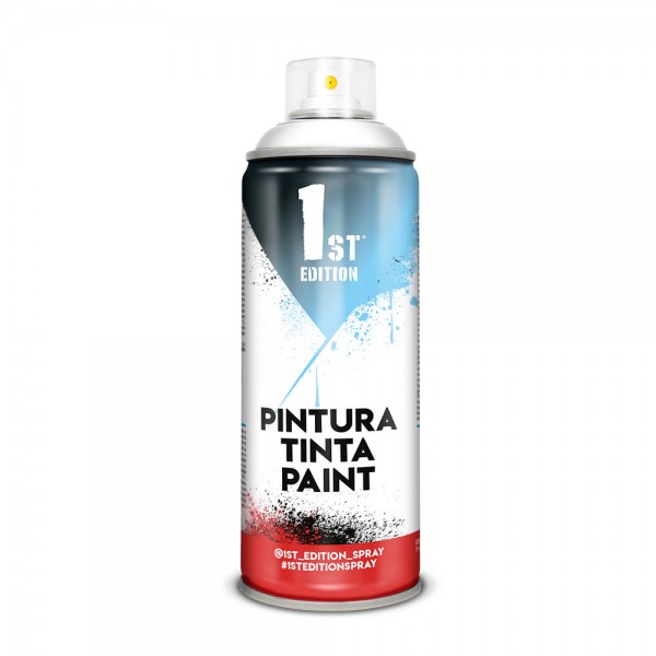 Pintura alquídica spray 520 cc ref 640 blanco mate skeleton 300 ml (pack 2 unidades)