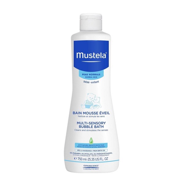 Mustela bain mousse eveil 750ml