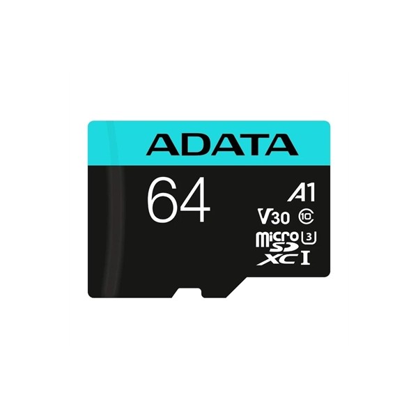 Adata microsdxc/sdhc uhs-i u3 64gb c/adapt