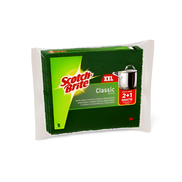 Scotch-Brite estropajo Classic XXL 2+1 unidades