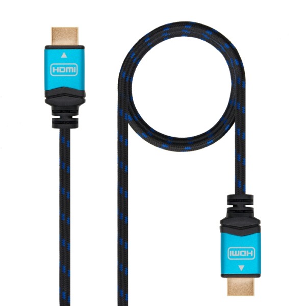 Nanocable cable hdmi v2.0 4k@60hz  m/m 1 m