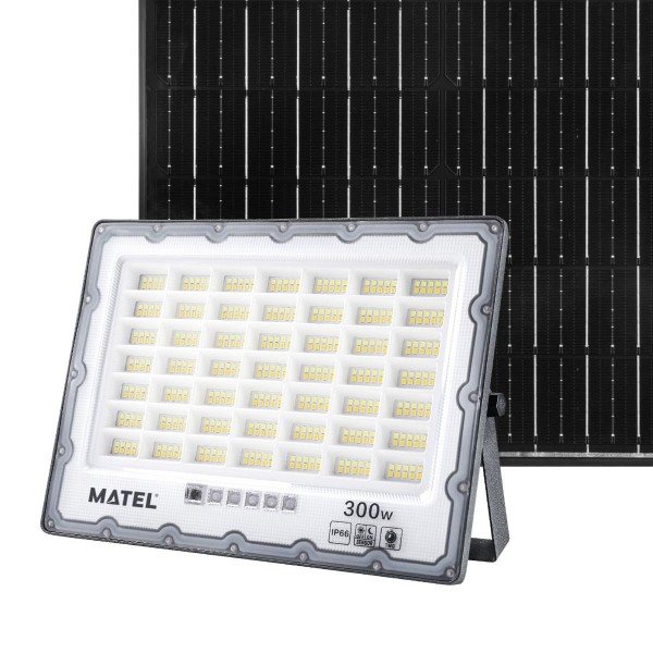 Proyector led solar ip65 gris 300w.cct