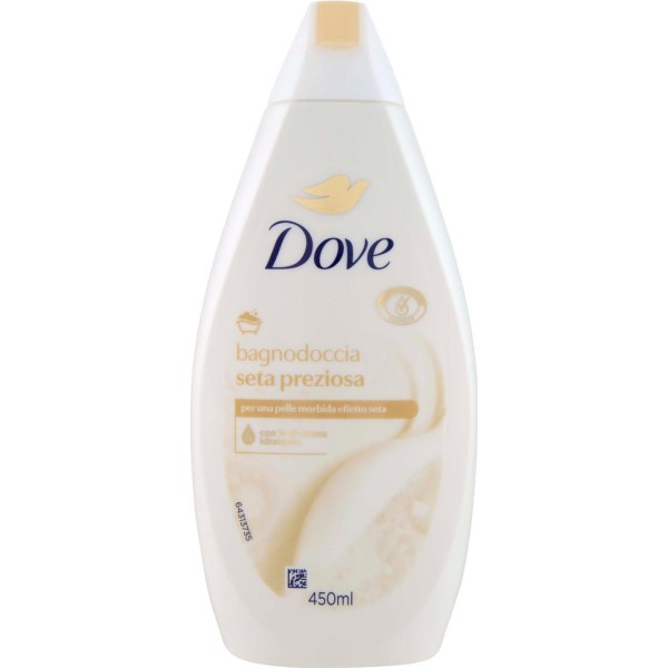 Dove seta prezioza gel de baño 450ml