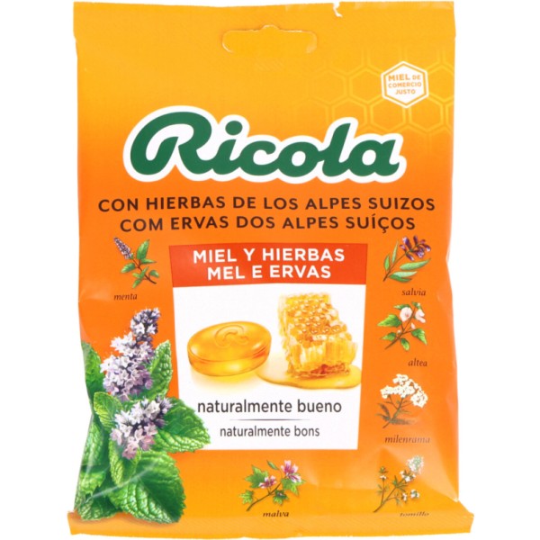 Ricola Caramelos Sabor Miel y Hierbas 70 g