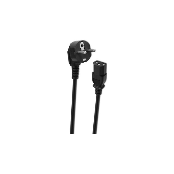 Aisens cable alimentación cee7m-c13h negro 5.0m