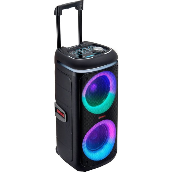 Aiwa kbtus-480 black / altavoz de fiesta & karaoke