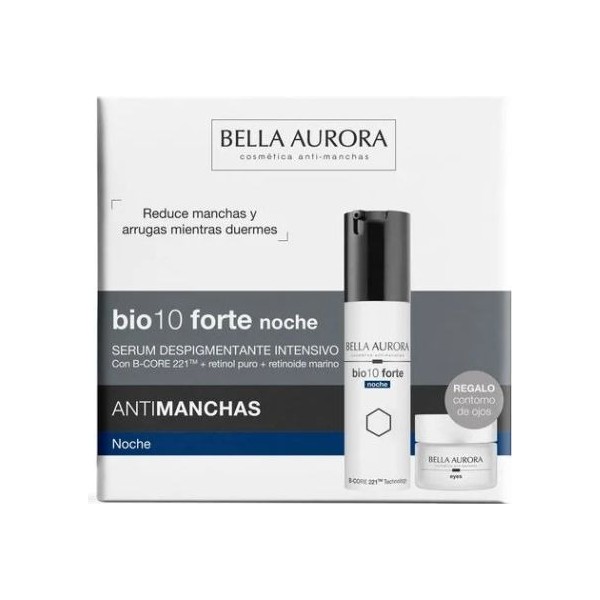Bella aurora serum antimanchas noche + contorno de ojos REGALO