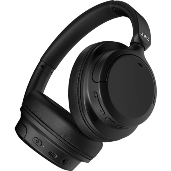 Jvc ha-s95n black / auriculares inalámbricos, ligeros y envolventes con cancelación de ruido híbrida