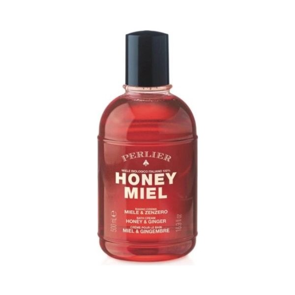 Perlier honey & ginger bath cream 500ml